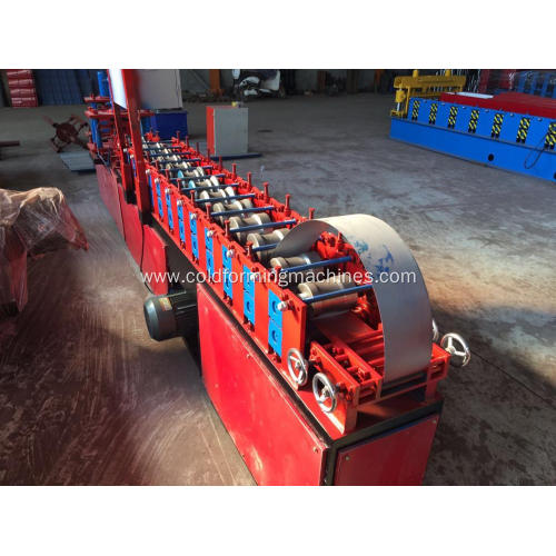 steel door roll forming machine